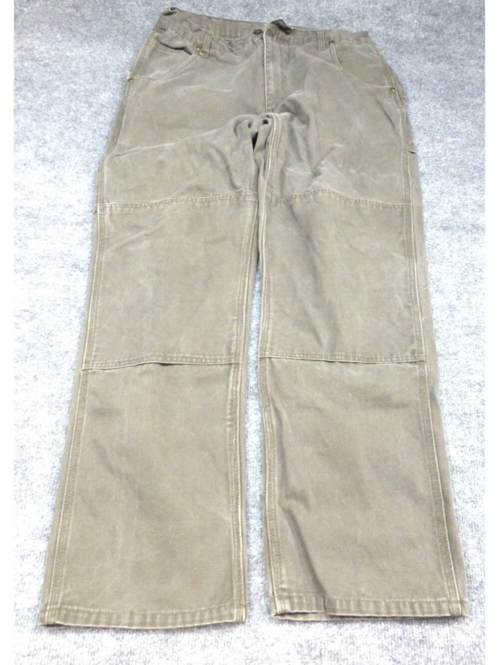 Lakin & Mickey Mens Grey Workwear Pants 36x34 100% Cotton Durable Casual Style